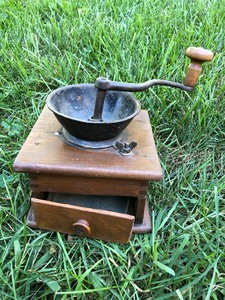 lot 103 image: Antique Coffee Grinder