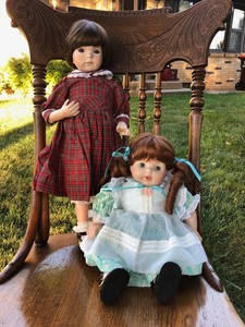 lot 152 image: Pair of Dolls with outfits for all the occasions