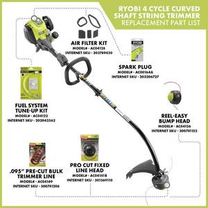 4-Cycle 30cc Attachment Capable Curved Shaft Gas Trimmer. New in box