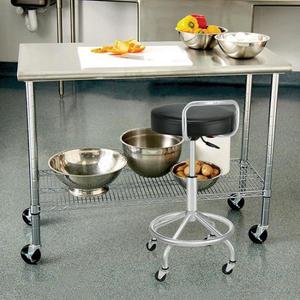 Steel UltraHD Cushioned Pneumatic Work Stool by Seville Classics