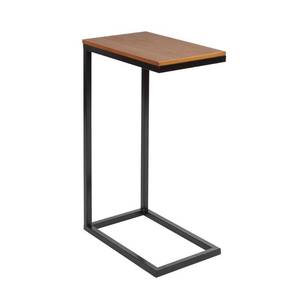 Bryson Brown and Black C Accent Table by Silverwood Furniture Reimagined
