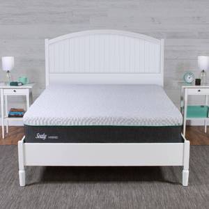 12 in. Twin Spring & Memory Foam Hybrid Mattress - Medium Firm by Sealy