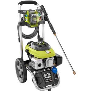 Ryobi 3,200 PSI Gas Pressure Washer with electric start. New in box. Retails for $469