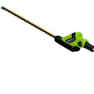 Earthwise 20 in. 20-Volt Lithium-Ion Cordless Pole Hedge Trimmer in good condition - 2 Ah Battery and Charger Included