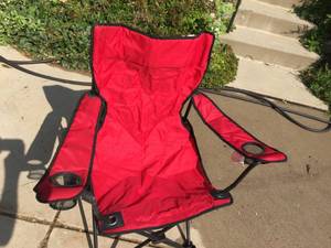 lot 65 image: Folding Armchair With Case