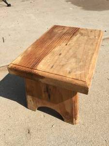lot 67 image: Handmade Footstool