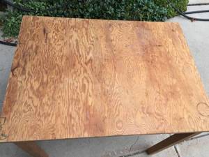 lot 103 image: Wooden Folding Table