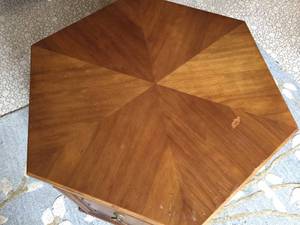 lot 104 image: Two Door Storage Table