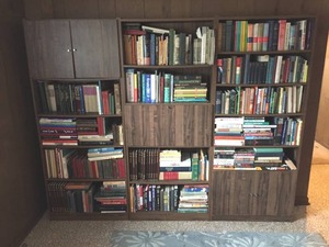 lot 107 image: Three- Section Bookcase
