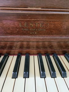 lot 43 image: Lester Upright Piano And Bench