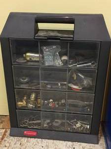 lot 126 image: Two Organizers With Hardware