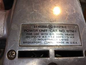 lot 148 image: General Electric Drill