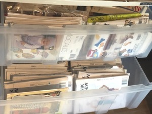 lot 26 image: Large Lot Of Sewing Patterns
