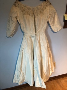 lot 35 image: Vintage Wedding Dress