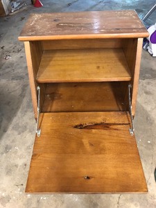 lot 74 image: Wooden Mini Desk