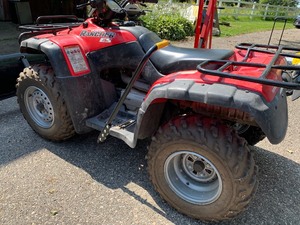 lot 1 image: Honda Rancher ATV Four Wheeler