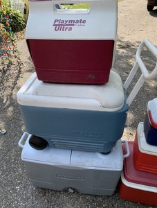 lot 20 image: Lot of Six Coolers