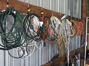 lot 23 image: Large Lot of Extension Cords