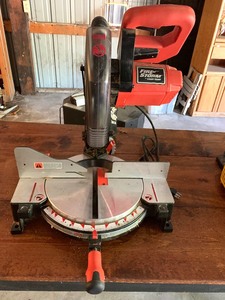lot 16 image: Black and Decker Fire Storm Power Mitre Box Saw