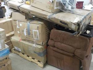 lot 12 image: Pallet of Furniture and Tools for P...