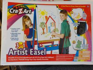 lot 74 image: Cra-z-Art 3 in 1 Artist Easel...