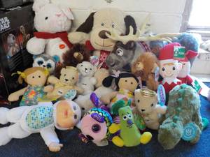 lot 80 image: Stuffed Animals...
