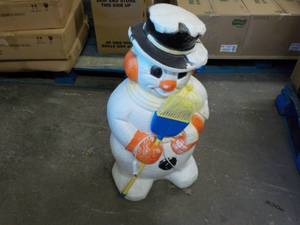 lot 140 image: Snowman...
