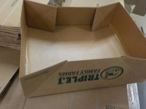 lot 188 image: 50 Open Boxes 19 x 15 x 6...