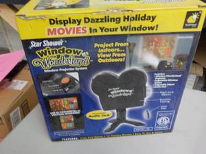 lot 195 image: Star Shower Window Wonderland Proje...