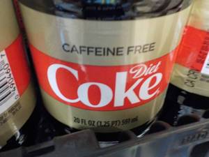 lot 238 image: Case of 24 Bottles Caffeine Free Di...
