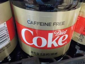 lot 239 image: Case of 24 Bottles Caffeine Free Di...