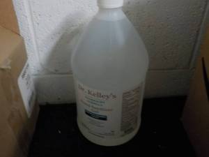 lot 249 image: 1 Gallon Dr Kelleys Hand Sanitizer...