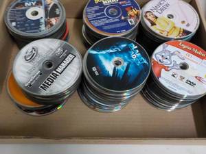 lot 259 image: 300 or so CDs, DVDs, Games and Au...