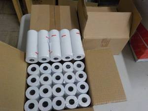 lot 269 image: Receipt Paper- 2 Different size 2 1...
