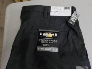 lot 275 image: Haggar Charcoal Dress Mens Slacks ...