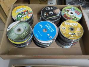 lot 262 image: 300 or so CDs, DVDs, Games and Au...