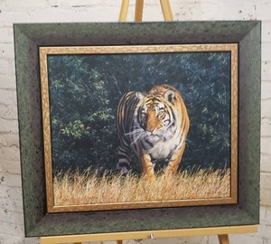 lot 101 image: From the Shadows Print on Canvas