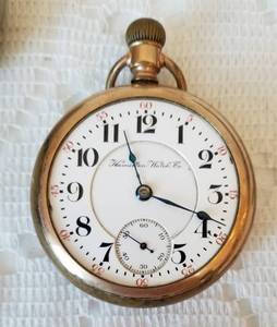 lot 58 image: Antique Railroad Pocket Watches (as)  Lot of 2