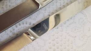 lot 23 image: Stainless Austrian Carving Set