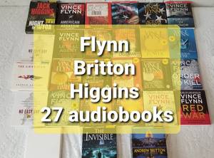 lot 69 image: Collection of Vince Flynn Audiobooks  Lot of 27 Titles