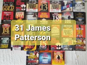 lot 97 image: Collection of James Patterson Audiobooks  Lot of 31 Titles