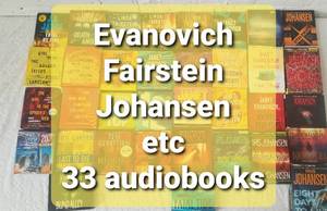 lot 102 image: Collection of 33 Audiobooks by Linda Fairstein, Janet Evanovich and Others
