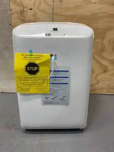lot 7 image: LG 150-sq ft 115-Volt White Portable Air Conditioner
