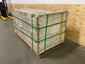 lot 20 image: NATURAL FLOORS Lot of 40 Cases of Vintage Traditions 7.48 -in Deep Smoked Oak Oak Distressed Engineered Hardwood Flooringl. (31.09 sq ft per case).  Total of 1,243.6 sq ft of coverage
