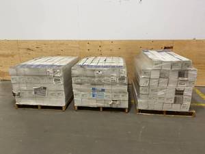 lot 22 image: STYLE SELECTIONS Lot of 104 Cases of 5-in Mink Oak Engineered Hardwood Flooring. (22 sq. ft. per case). Total of 2,288 sq. ft. of Coverage