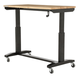 lot 28 image: HUSKY 46 in. Adjustable Height Work Table