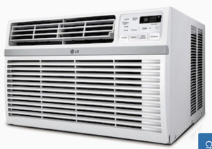 lot 39 image: LG 150-sq ft 115-Volt White Portable Air Conditioner