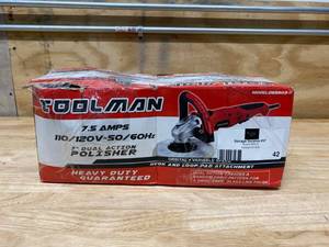 lot 42 image: TOOLMAN Polisher Polishing Buffer Waxer Sander Machine 7