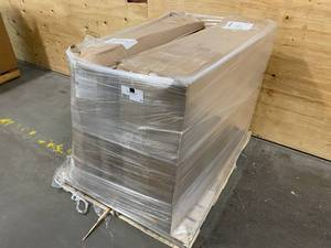 lot 63 image: HOME DEPOT Pallet of Large Moving Box (18 in. L x 18 in. W x 24 in. D)