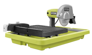 lot 67 image: RYOBI 9 Amp Corded 7 in. Overhead Wet Tile Saw